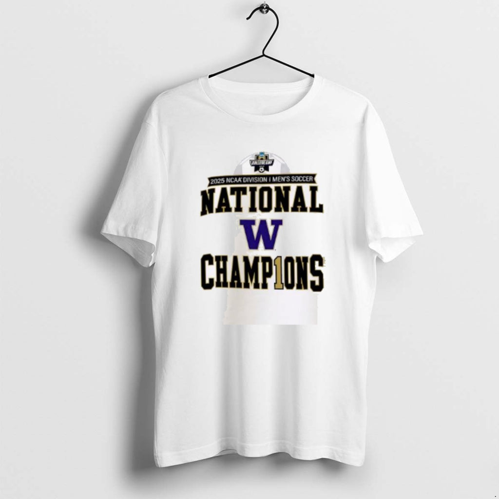 Official Washington Huskies 2025 Ncaa Di Mens Soccer Season National Champions T-Shirts, Hoodie, Sweatshirt | PopFlextees.com