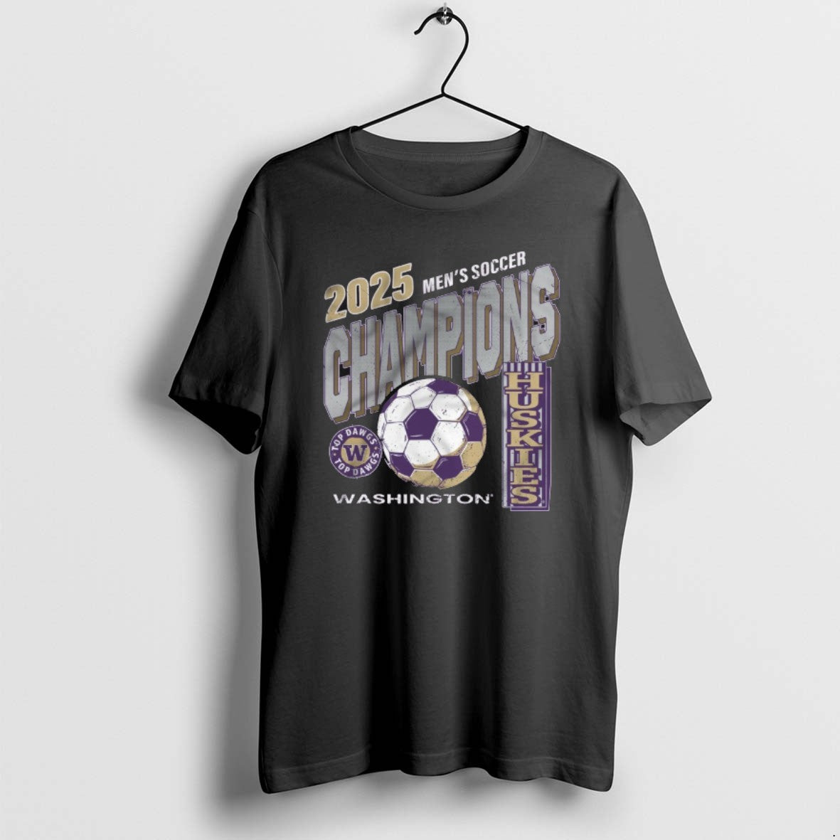 Official Washington Huskies 2025 Ncaa Mens Soccer National Champions T-Shirts, Hoodie, Sweatshirt | PopFlextees.com