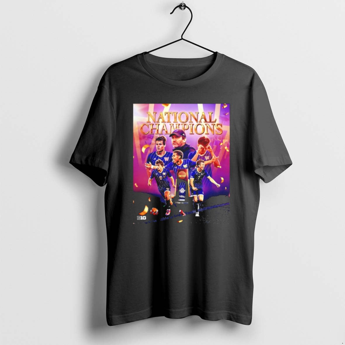 Official Washington Huskies Mens Soccer National Champions 2025 T-Shirts, Hoodie, Sweatshirt | PopFlextees.com