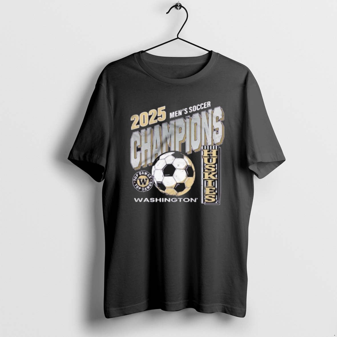 Official Washington Huskies Ncaa Mens Soccer National Champions 2025 Top Dawgs T-Shirts, Hoodie, Sweatshirt | PopFlextees.com