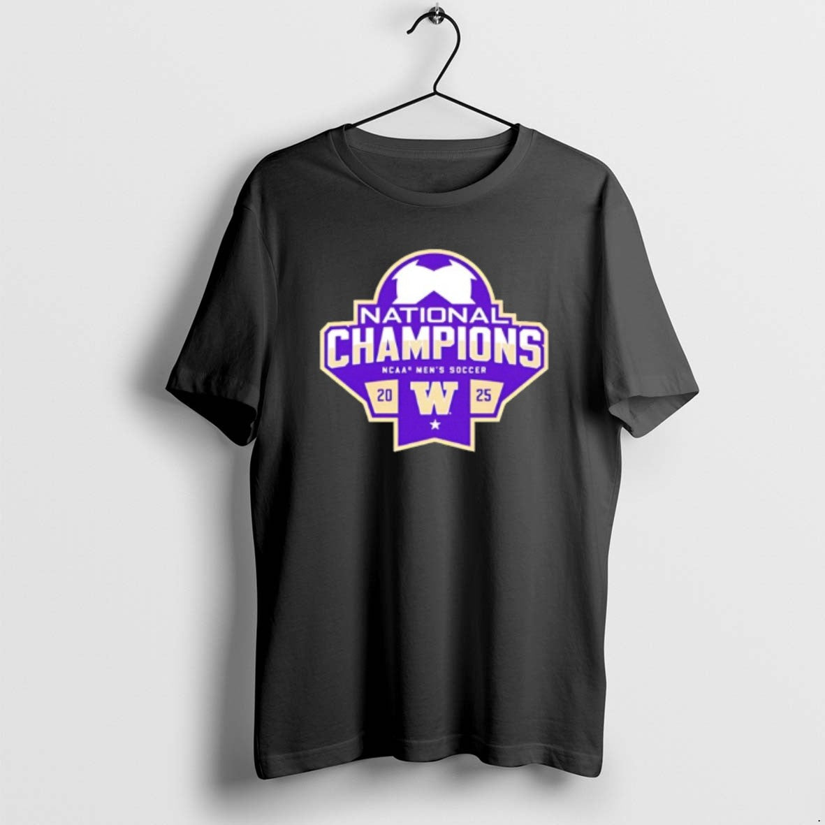 Official Washington Husky 2025 Ncaa Mens Soccer National Champions T-Shirts, Hoodie, Sweatshirt | PopFlextees.com