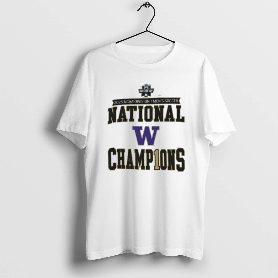 Official Washington Mens Soccer 2025 Ncaa National Champions T-Shirts, Hoodie, Sweatshirt | PopFlextees.com