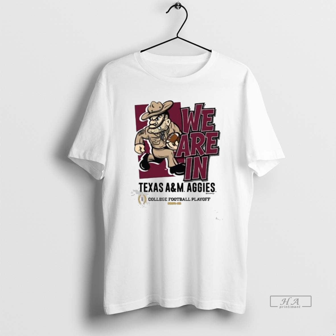 Official We Are In Texas Am Aggies 2025 Cfp Bound Mascot T-Shirts, Hoodie, Sweatshirt | PopFlextees.com