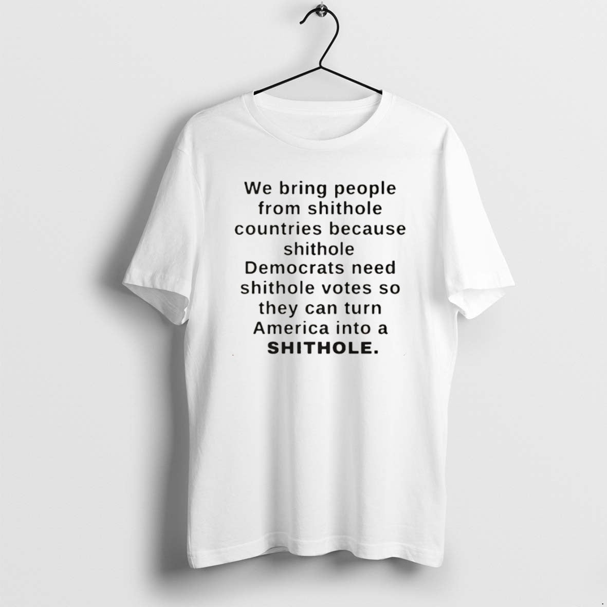 Official We Bring People From Shithole Countries Because Shithole Christmas T-Shirts, Hoodie, Sweatshirt | PopFlextees.com