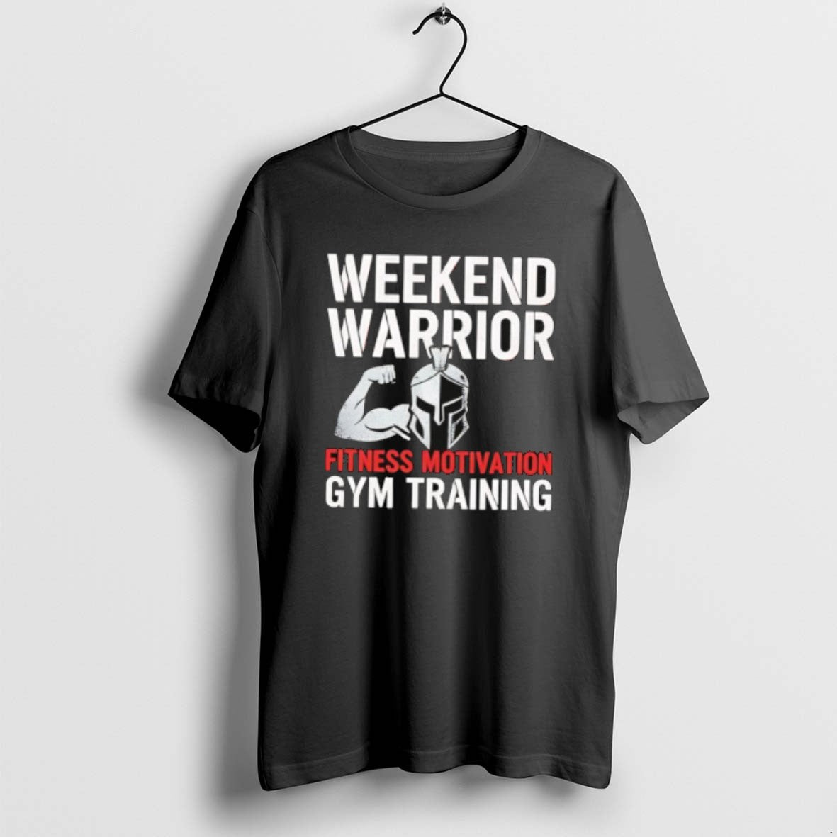 Official Weekend Warrior Fitness Motivation Gym Training Graphic T-Shirts, Hoodie, Sweatshirt | PopFlextees.com