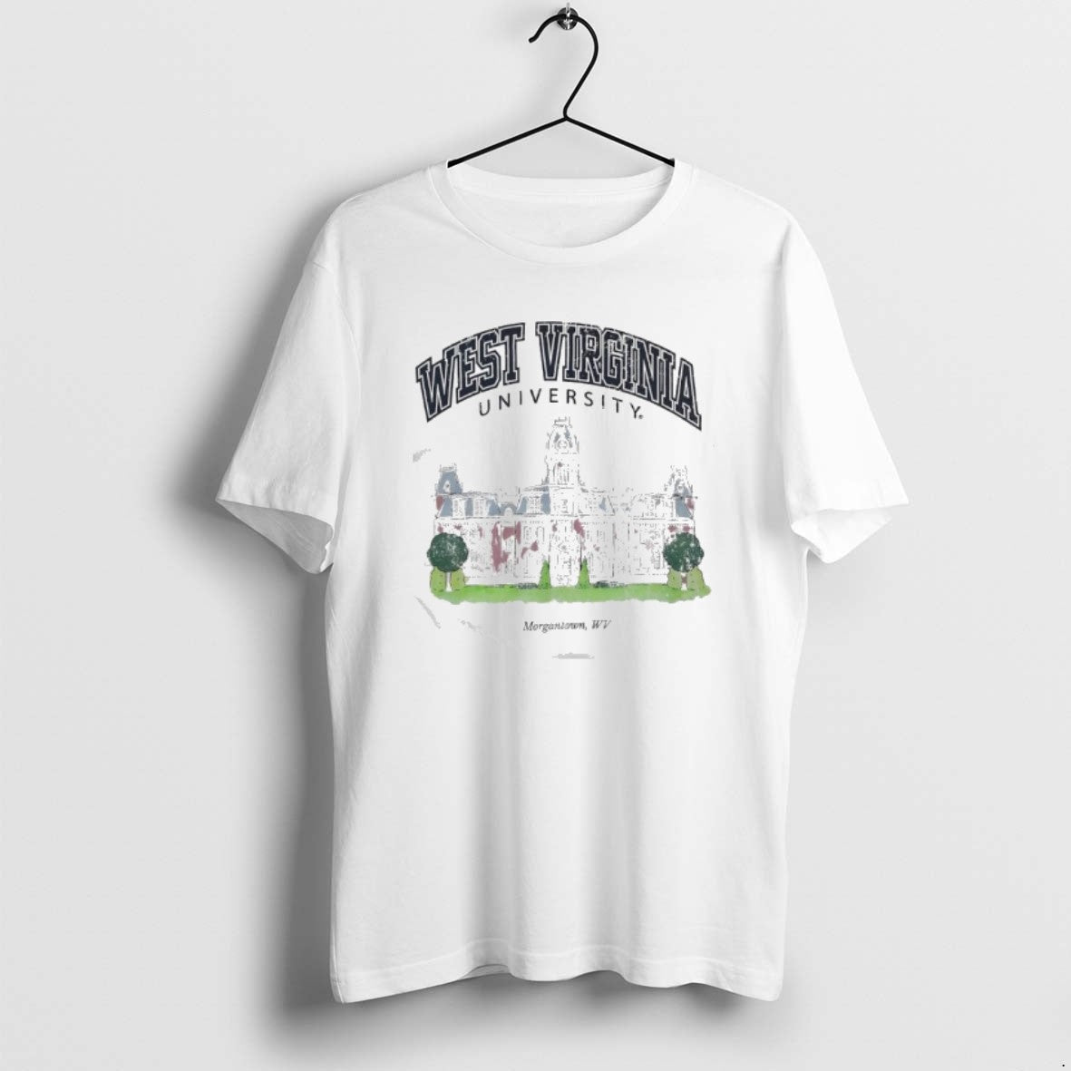 Official West Virginia University In Woodburn Hall T-Shirts, Hoodie, Sweatshirt | PopFlextees.com