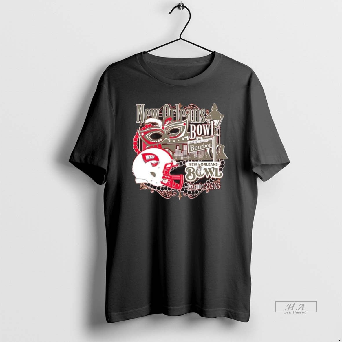 Official Western Kentucky Hilltoppers 2025 New Orleans Bowl Mask T-Shirts, Hoodie, Sweatshirt | PopFlextees.com