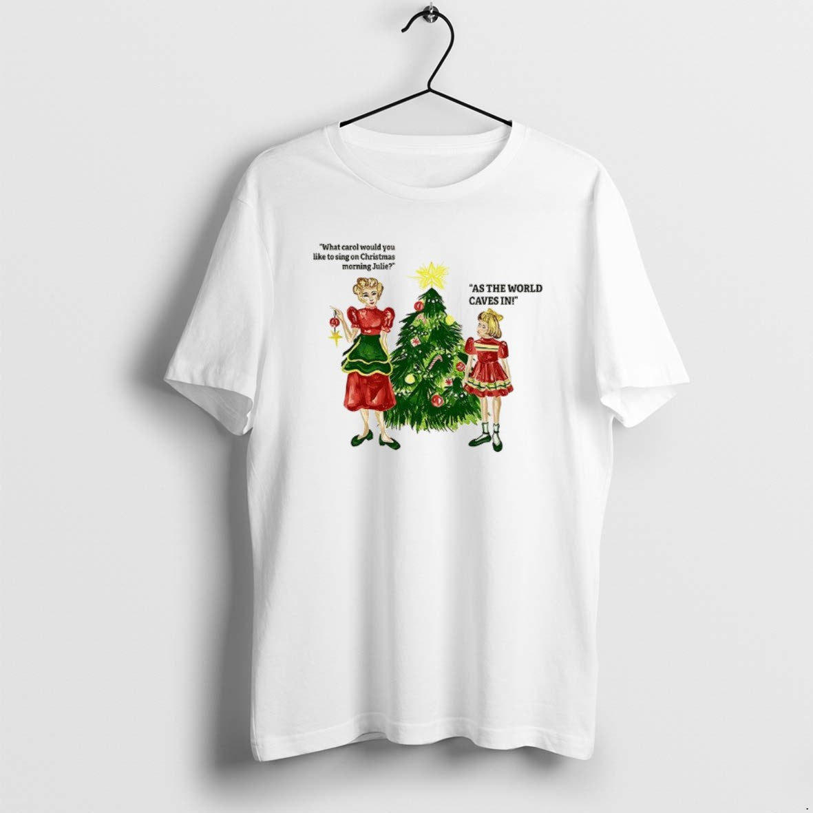 Official What Carol Would You Like To Sing On Christmas Morning Julie T-Shirts, Hoodie, Sweatshirt | PopFlextees.com