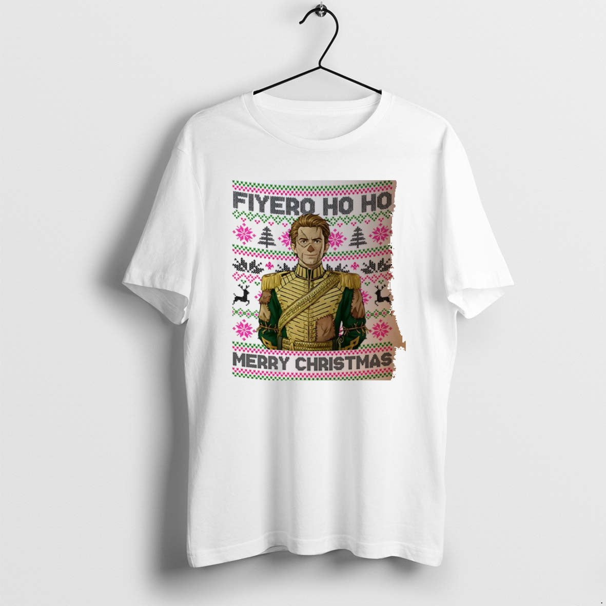 Official Wicked Fiyero Ho Ho Prince Fiyero Wicked Merry Christmas Ugly T-Shirts, Hoodie, Sweatshirt | PopFlextees.com