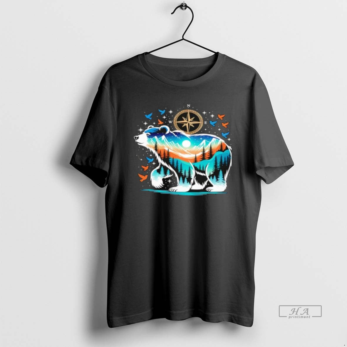 Official Wildlife Animal Nature Bear Camping T-Shirts, Hoodie, Sweatshirt | PopFlextees.com