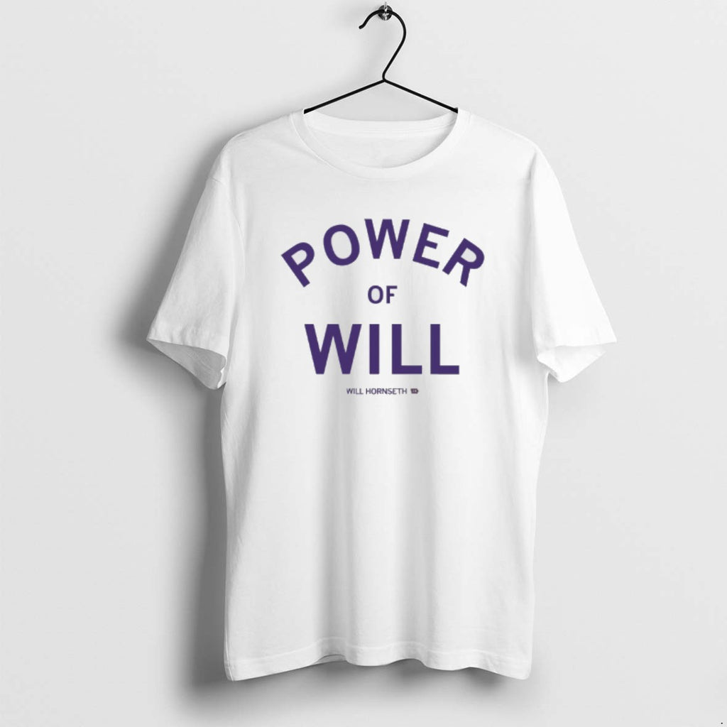 Official Will Hornseth Power Of Will Northern Iowa Panthers Basketball T-Shirts, Hoodie, Sweatshirt | PopFlextees.com