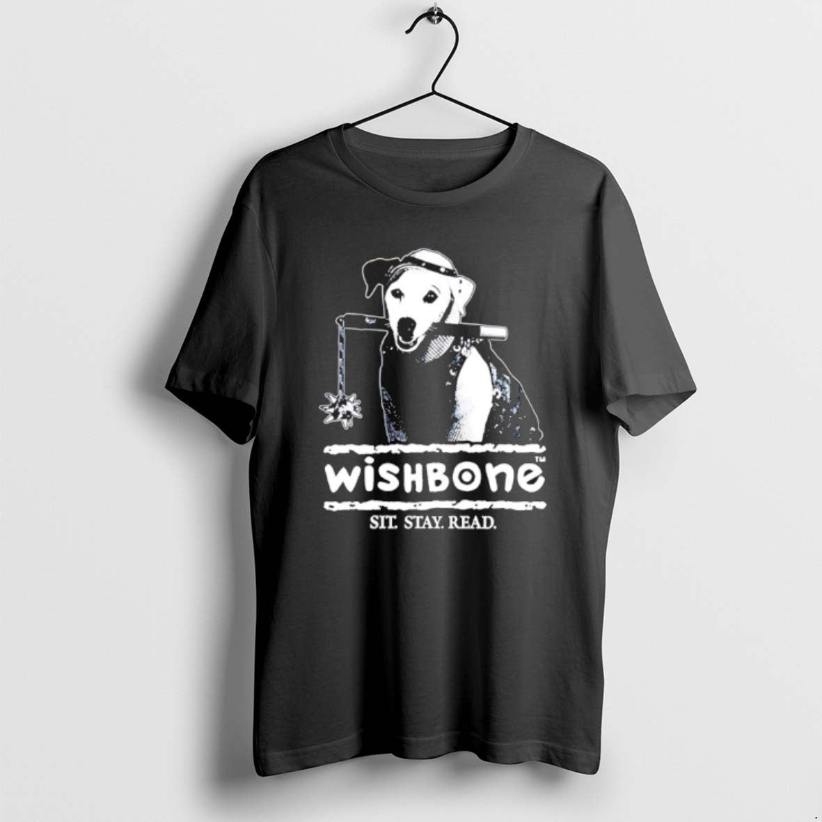 Official Wishbone Sit Stay Read Dog T-Shirts, Hoodie, Sweatshirt | PopFlextees.com