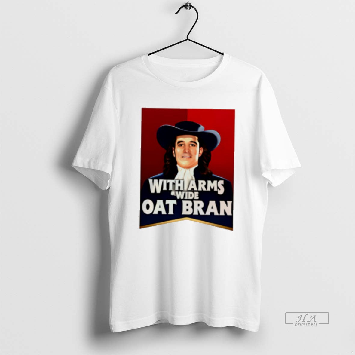 Official With Arms Wide Oat Bran Tee Hoodie, Sweatshirt | PopFlextees.com