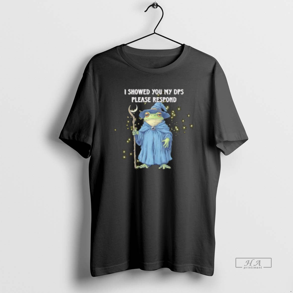 Official Wizard Frog I Showed You My Dps Please Respond T-Shirts, Hoodie, Sweatshirt | PopFlextees.com
