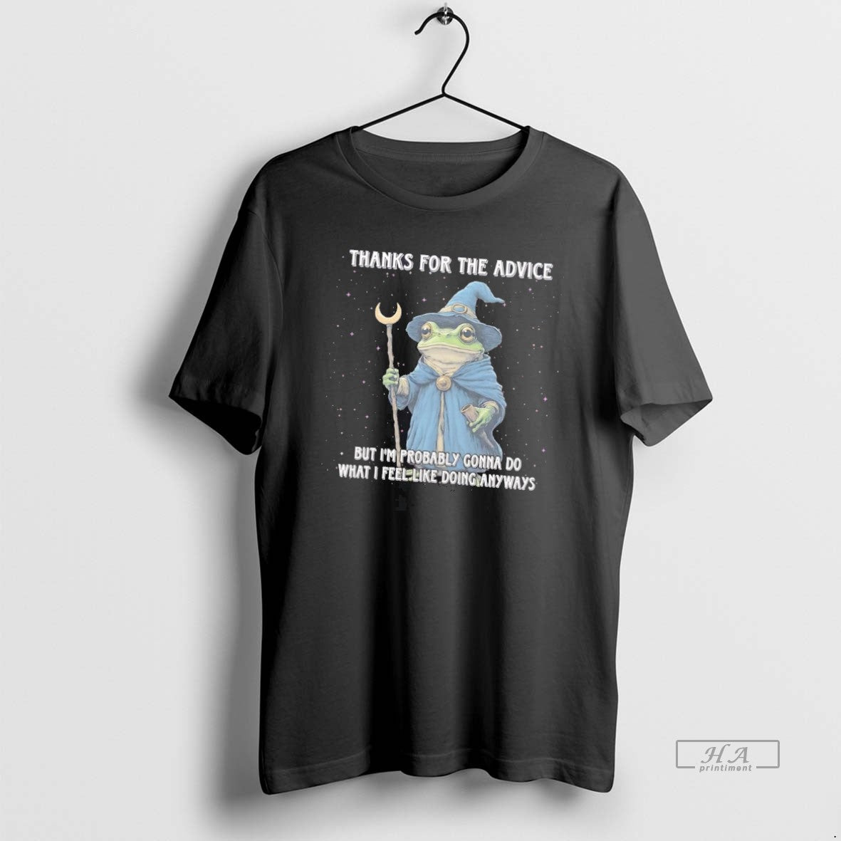 Official Wizard Frog Thanks For The Advice But Im Probably Gonna Do T-Shirts, Hoodie, Sweatshirt | PopFlextees.com