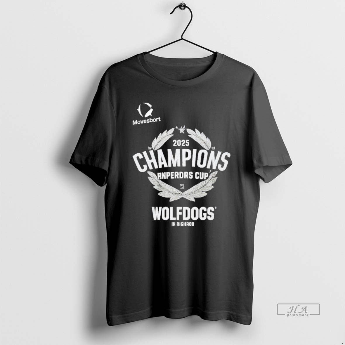 Official Wolfdogs In Righrod 2025 Champions Anperdrs Cup T-Shirts, Hoodie, Sweatshirt | PopFlextees.com