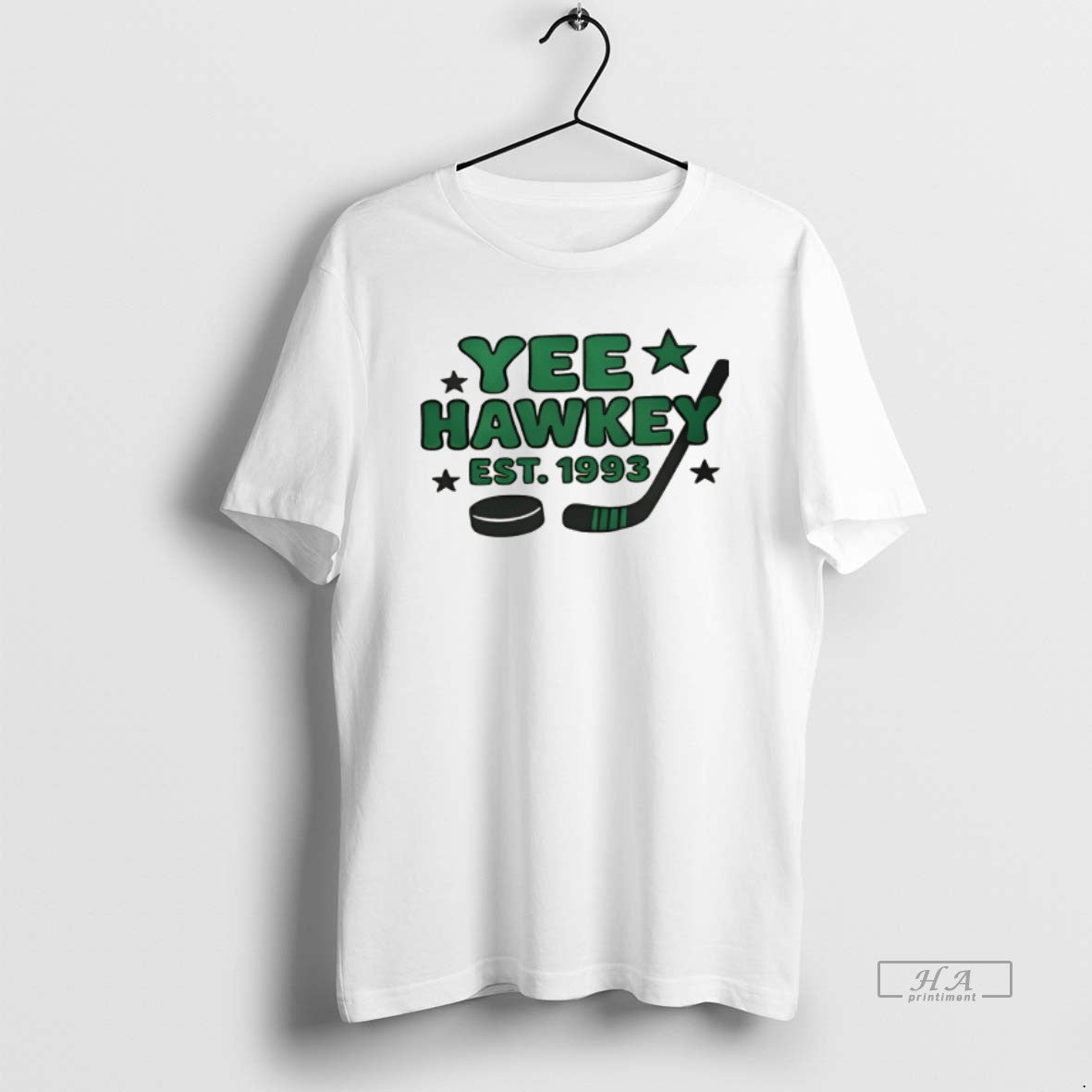 Official Yee Hawkey Dallas Stars Hockey Est 1993 T-Shirts, Hoodie, Sweatshirt | PopFlextees.com
