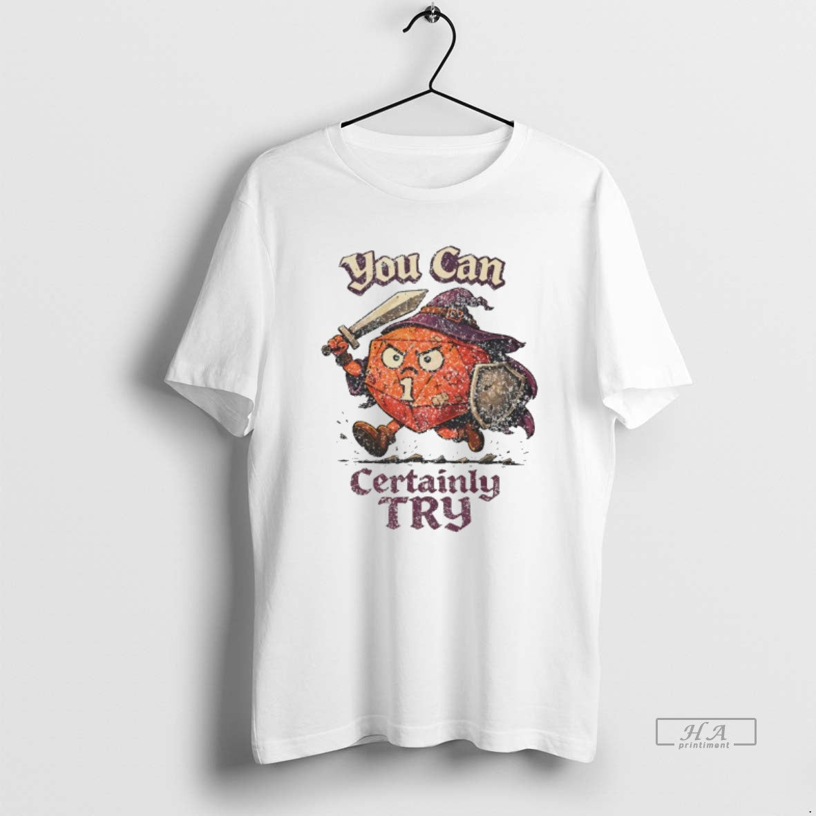 Official You Can Certainly Try D20 T-Shirts, Hoodie, Sweatshirt | PopFlextees.com