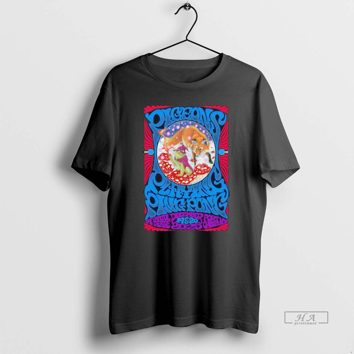 Official Zzuqr6xh Pigeons Playing Ping Pong Dec 19 20 2025 The Capitol Theatre In Port T-Shirts, Hoodie, Sweatshirt