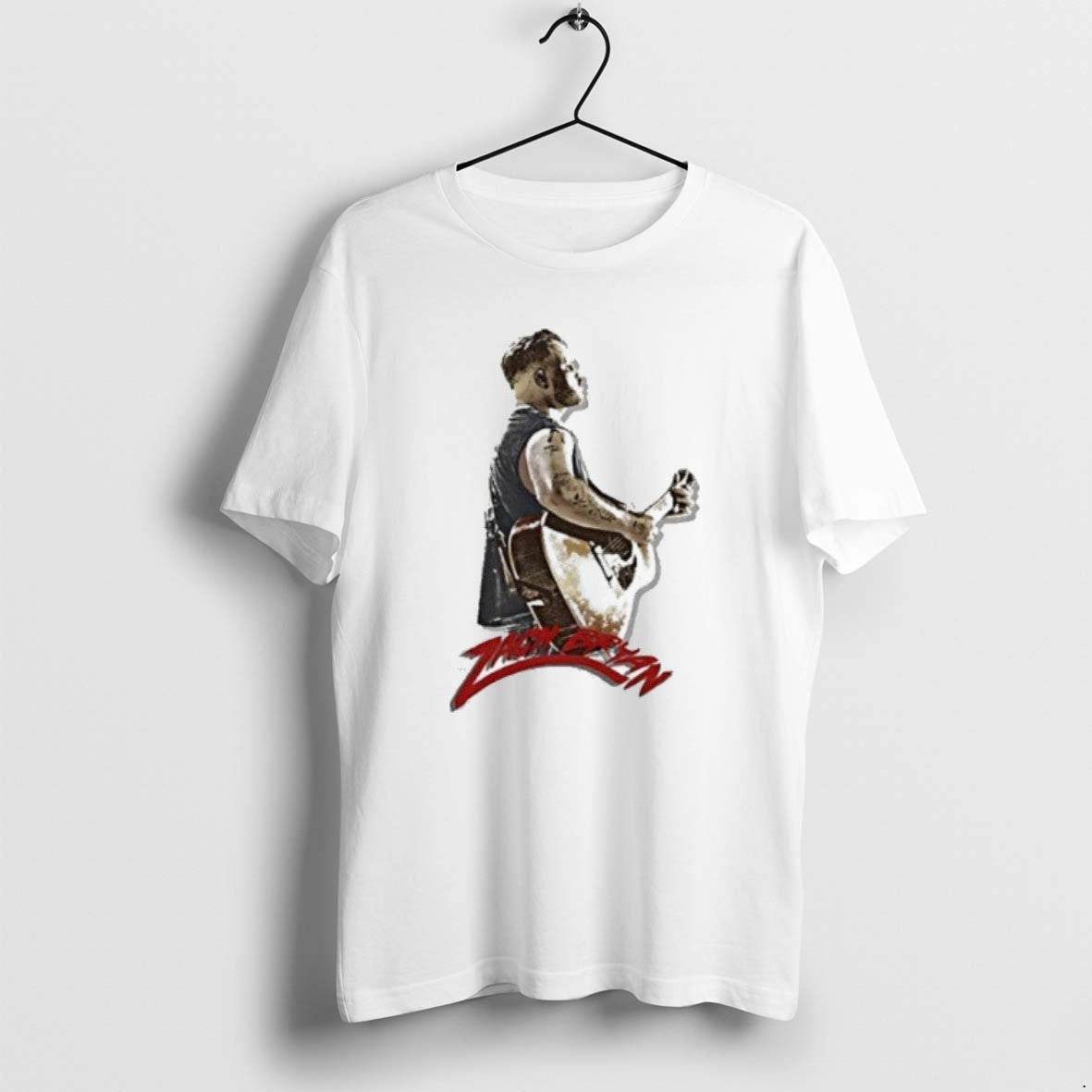 Official Zach Bryan Silhouette Zach Playing The Guitar T-Shirts, Hoodie, Sweatshirt | PopFlextees.com