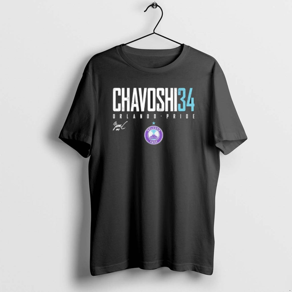 Official Zara Chavoshi 34 Orlando Pride Womens Soccer Player Signature T-Shirts, Hoodie, Sweatshirt | PopFlextees.com