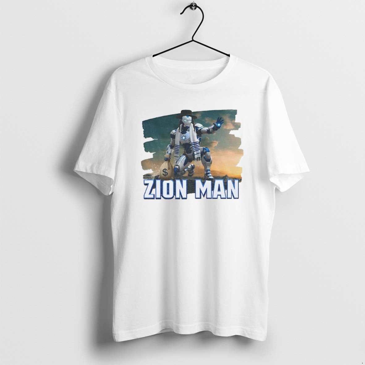 Official Zion Man Iron Man Jewish Parody T-Shirts, Hoodie, Sweatshirt