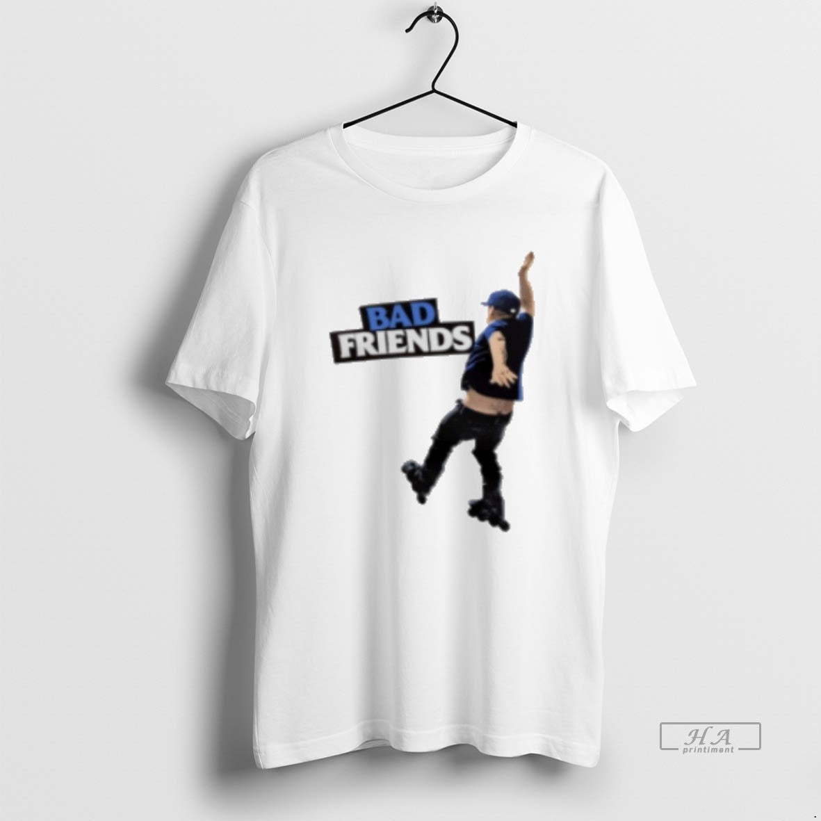 Official Bad Friends Bobby Falling Classic Womens T-Shirts, Hoodie, Sweatshirt | PopFlextees.com