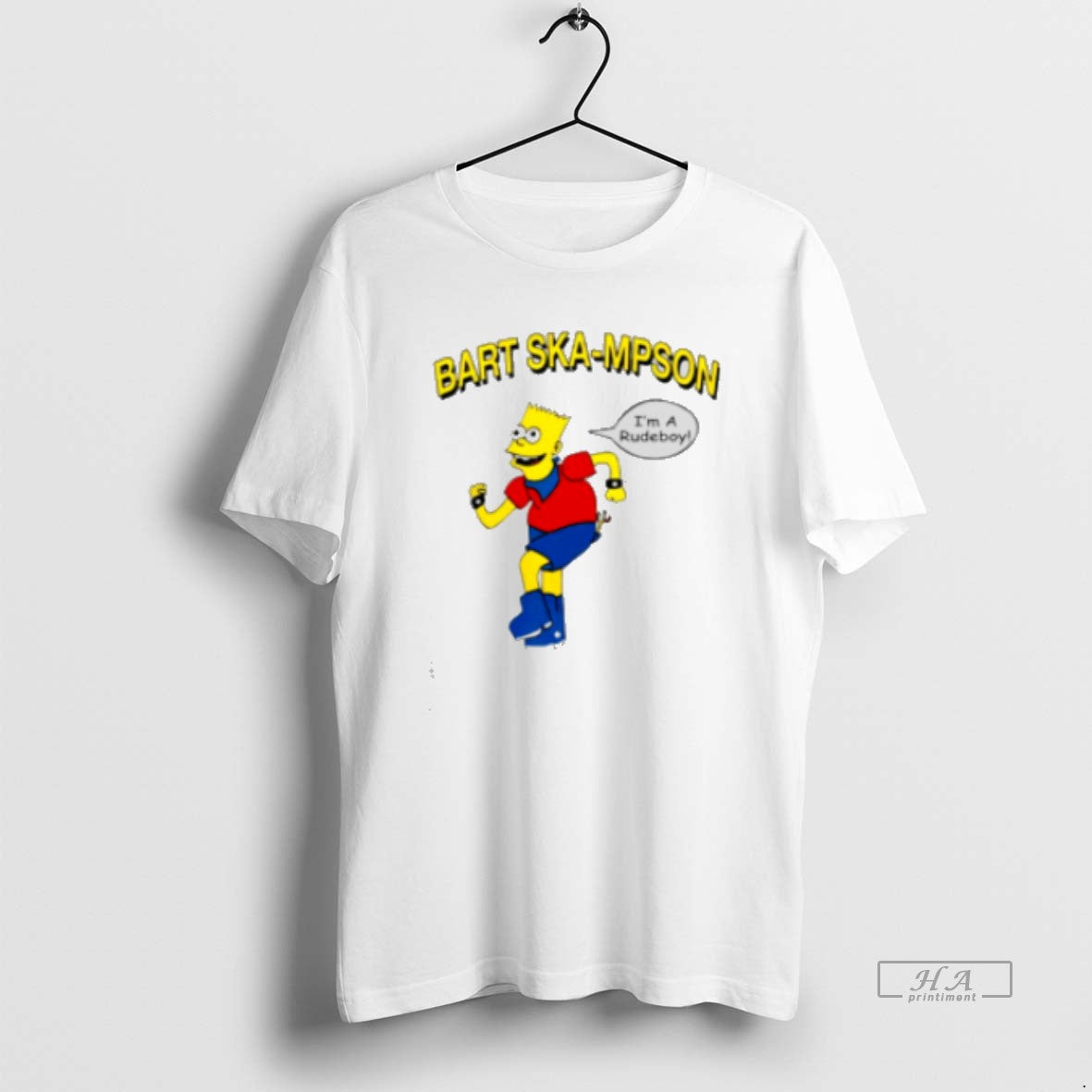 Official Bart Ska Mpson I39m A Rudeboy Classic Womens T-Shirts, Hoodie, Sweatshirt | PopFlextees.com