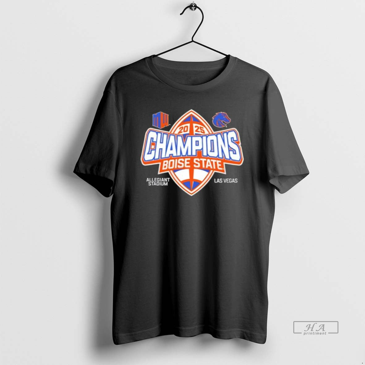 Official Boise State Broncos Mountain West Football Champions 2025 T-Shirts, Hoodie, Sweatshirt | PopFlextees.com