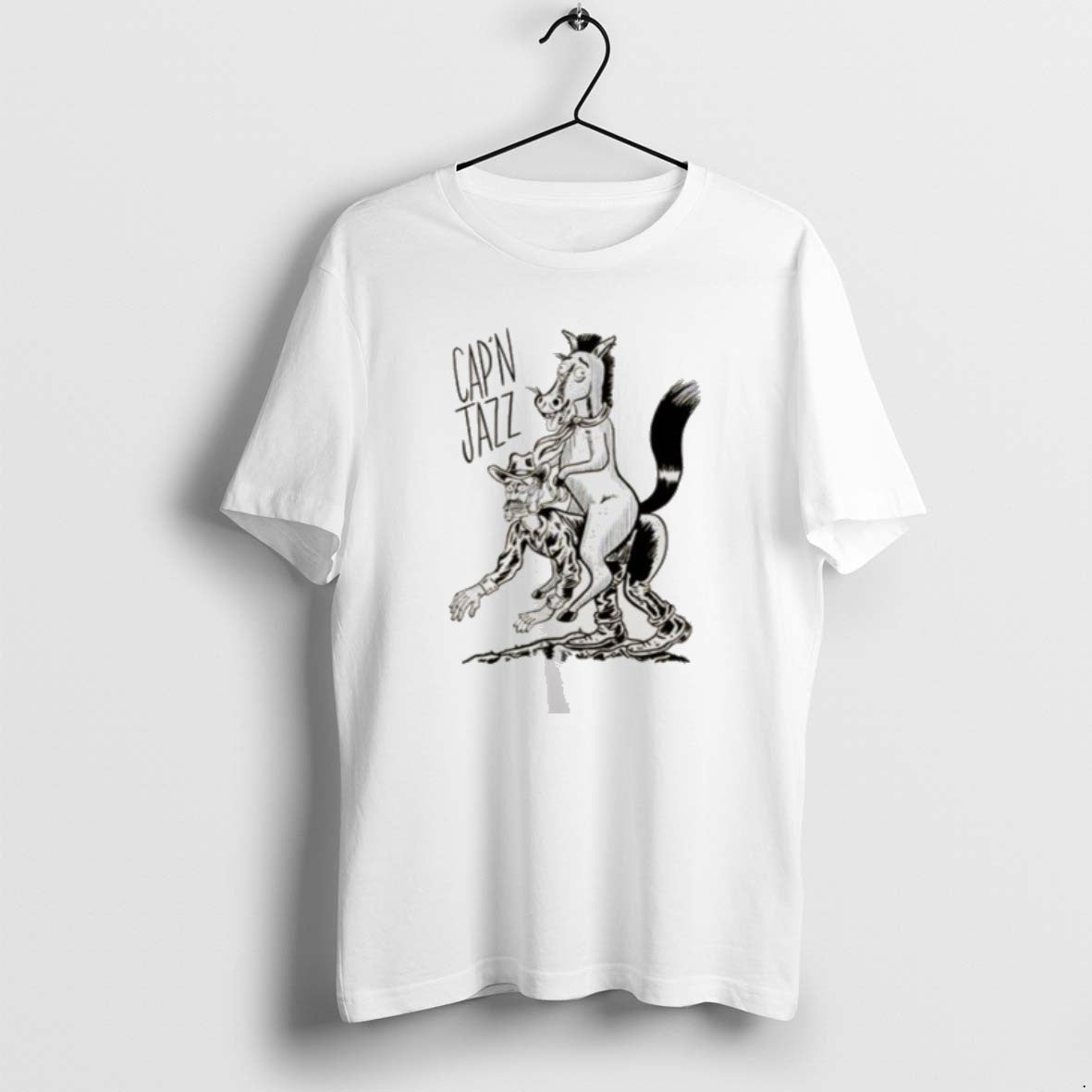 Official Capn Jazz Horse Merch T-Shirts, Hoodie, Sweatshirt | PopFlextees.com