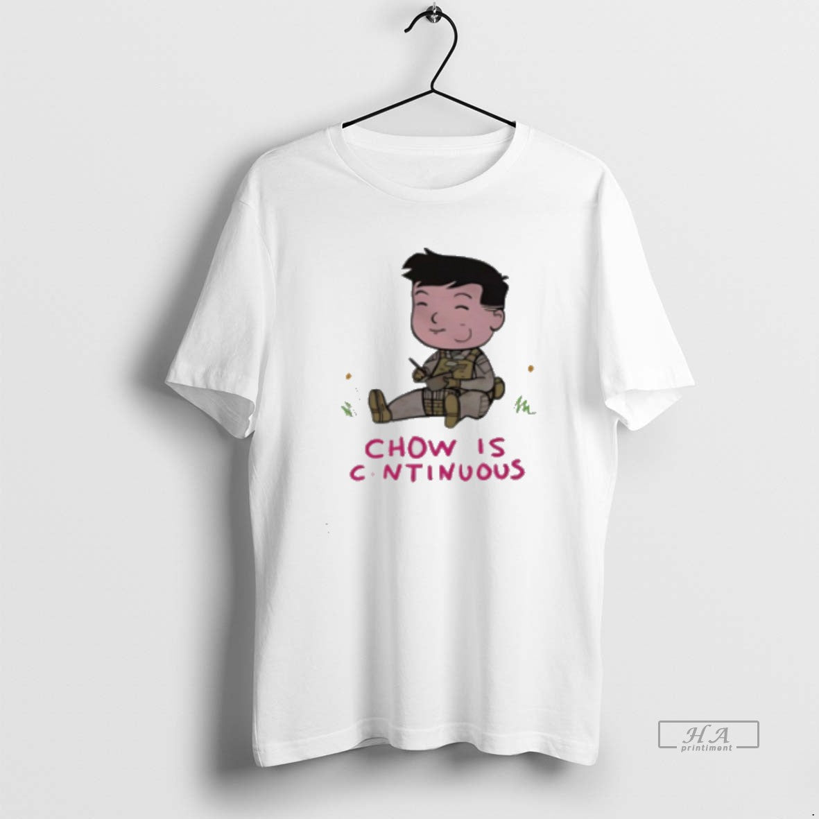 Official Chow Is Continuous Cartoon Classic Womens T-Shirts, Hoodie, Sweatshirt | PopFlextees.com