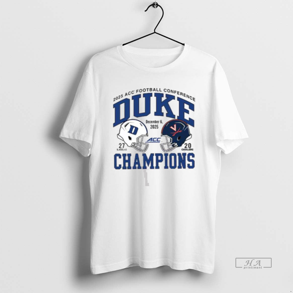 Official Duke 2025 Acc Football Champs Score T-Shirts, Hoodie, Sweatshirt | PopFlextees.com