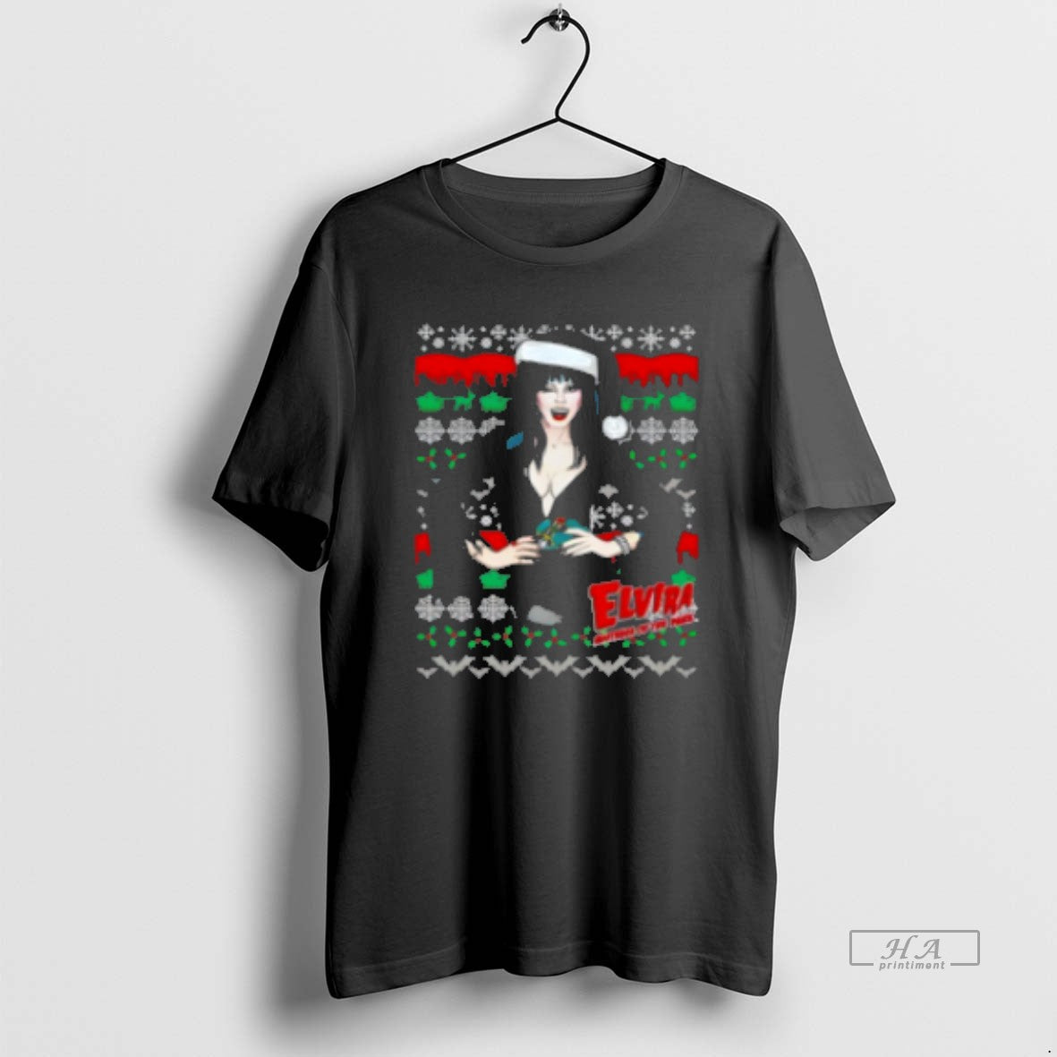 Official Elvira Wink Xmas Christmas Classic Womens T-Shirts, Hoodie, Sweatshirt | PopFlextees.com