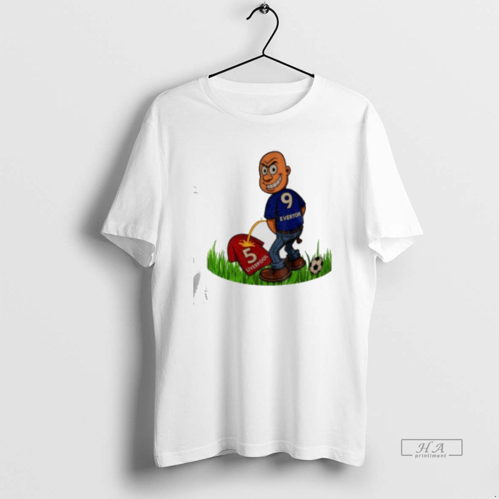 Official Everton Man Peeing On Liverpool Funny Football Fan Classic Womens T-Shirts, Hoodie, Sweatshirt | PopFlextees.com