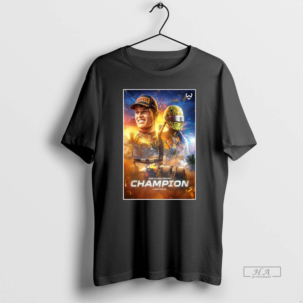 Official Lando Norris 2025 Formula 1 World Champion T-Shirts, Hoodie, Sweatshirt | PopFlextees.com