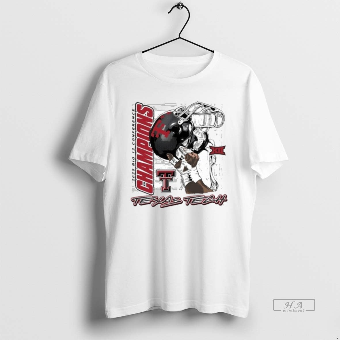 Official Texas Tech Red Raiders 2025 Big 12 Champions Raise Em Up T-Shirts, Hoodie, Sweatshirt | PopFlextees.com
