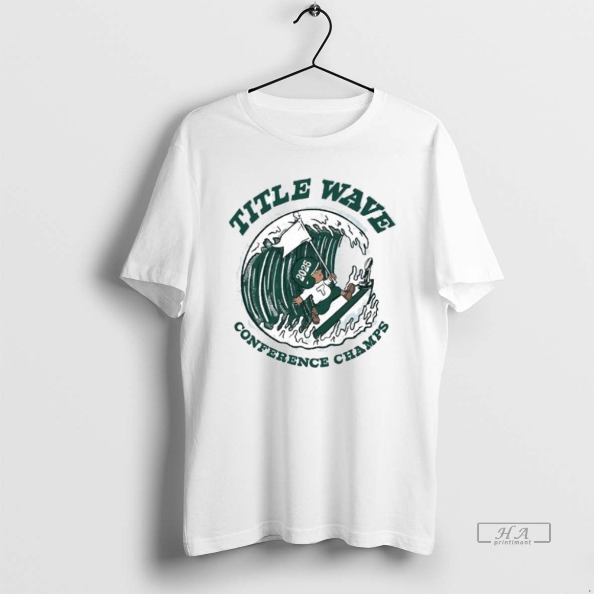 Official Tulane Green Wave Title Wave Conference Champs 2025 T-Shirts, Hoodie, Sweatshirt | PopFlextees.com