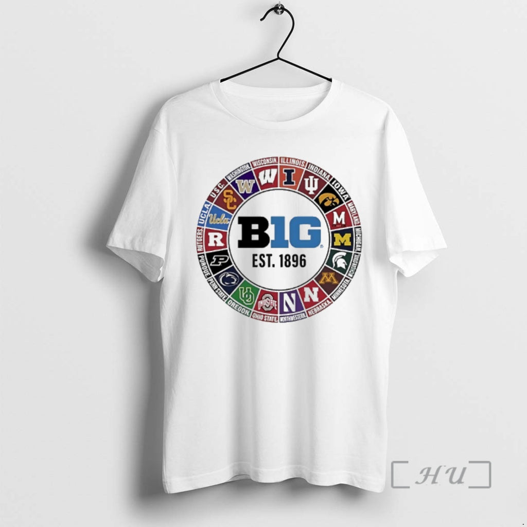 Officials 1896 Big Ten All Team Icon T-Shirts, Hoodie, Sweatshirt | PopFlextees.com