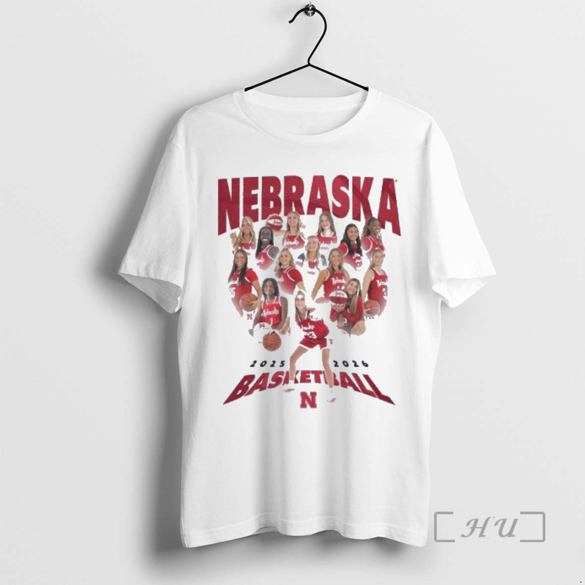 Officials 2025 2026 Nebraska Womens Basketball Team T-Shirts, Hoodie, Sweatshirt | PopFlextees.com