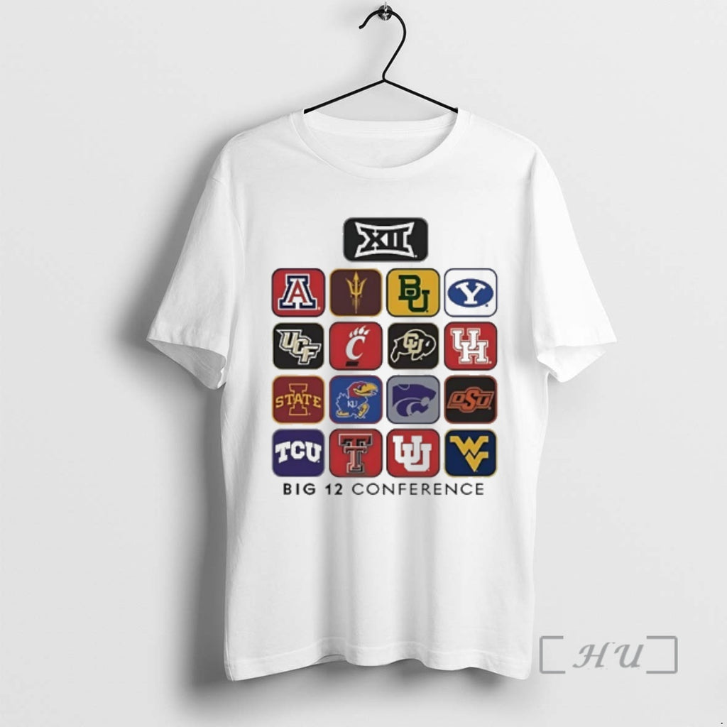 Officials 2025 Big 12 Conference All Team Icons T-Shirts, Hoodie, Sweatshirt | PopFlextees.com