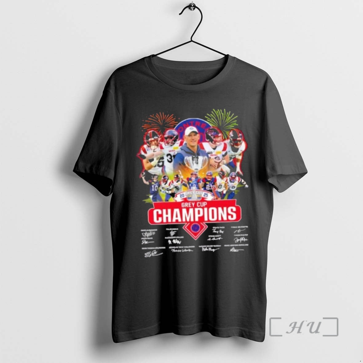 Officials 2025 Grey Cup Champions Davis Alexander And Players Montreal Alouettes Signatures Premium T Shirts Hoodie,...