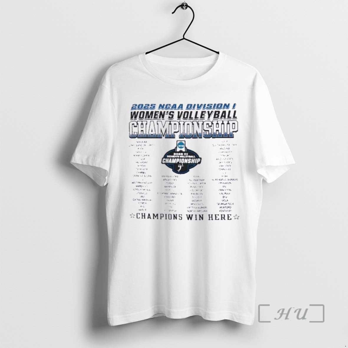 Officials 2025 Ncaa Di Volleyball Championship Round Teams T-Shirts, Hoodie, Sweatshirt | PopFlextees.com