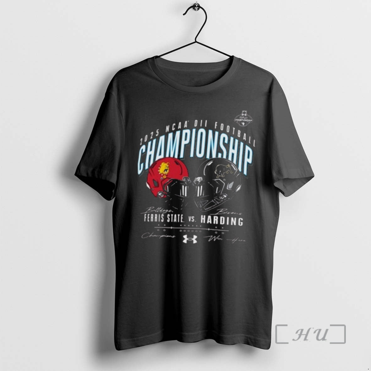 Officials 2025 Ncaa Division Ii Football Championship Win Here Ferris State Vs Harding 20 Dec T-Shirts, Hoodie, Sweatshirt