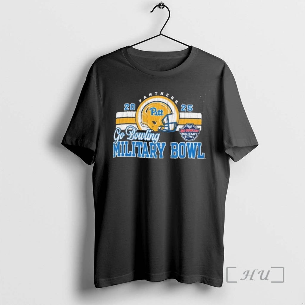 Officials 2025 Pitt Panthers Military Bowl Team T-Shirts, Hoodie, Sweatshirt