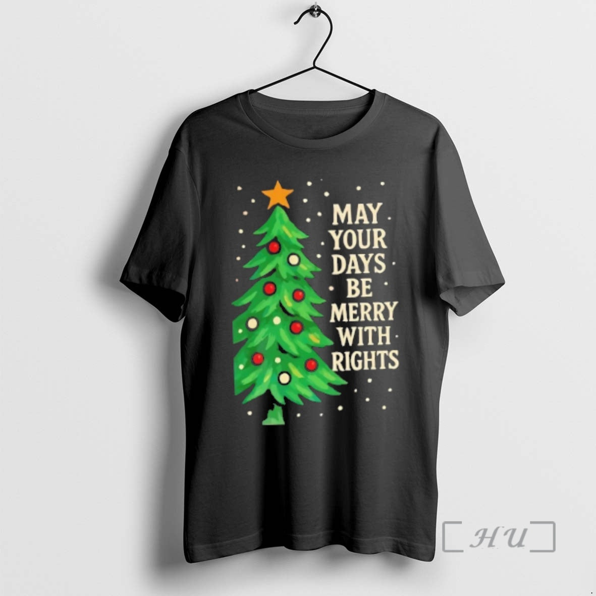 Officials 2025 May Your Days Be Merry With Rights Christmas Tree Premium T Shirts Sweater Hoodie, Sweatshirt