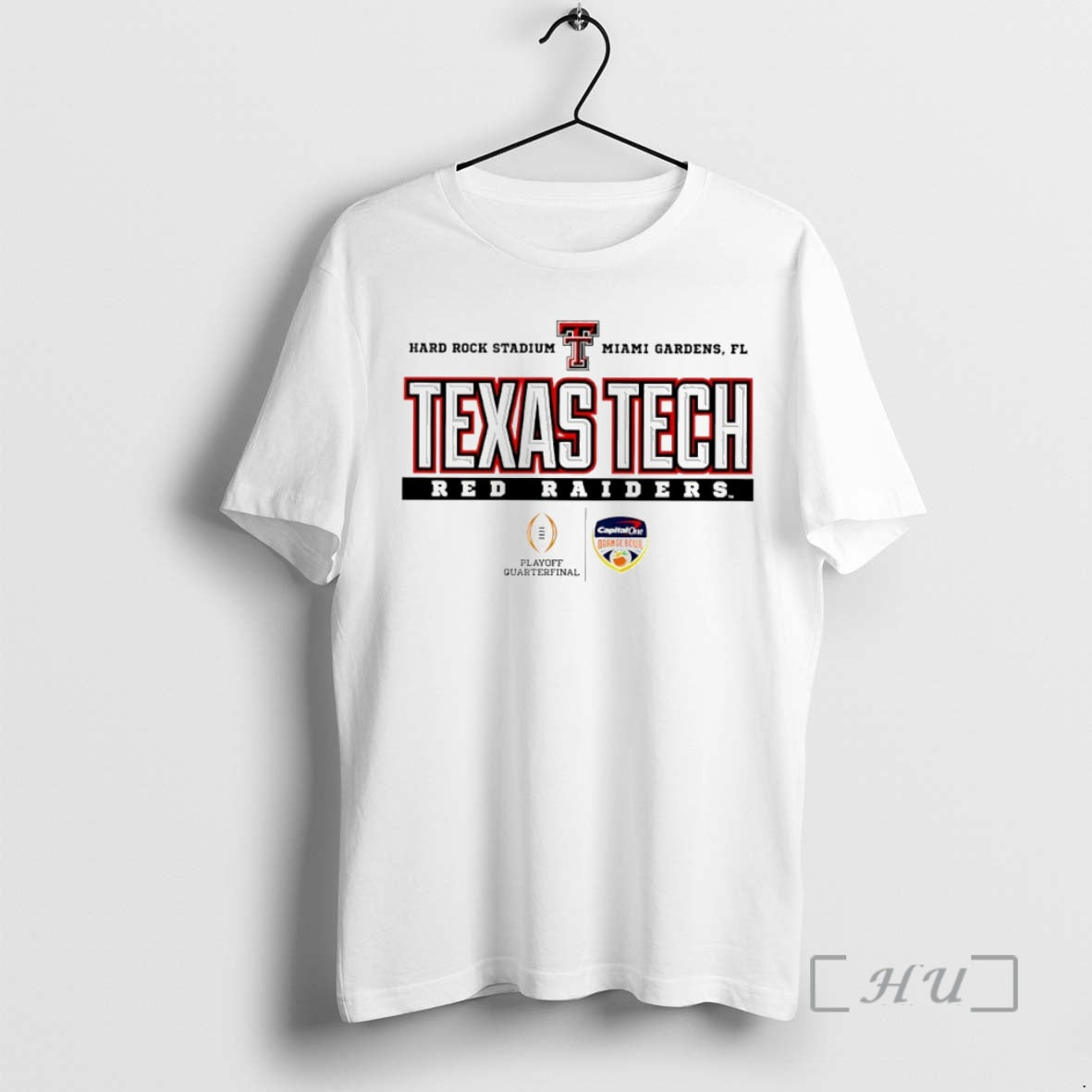 Officials 2026 Cfp Quarterfinal At The Capital One Orange Bowl Texas Tech Red Raiders Logo T-Shirts, Hoodie, Sweatshirt