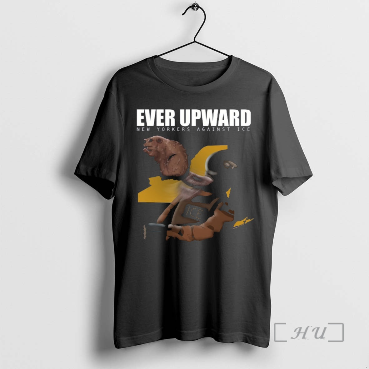 Officials 2026 Ever Upward New Yorkers Against Ice T-Shirts, Hoodie, Sweatshirt | PopFlextees.com