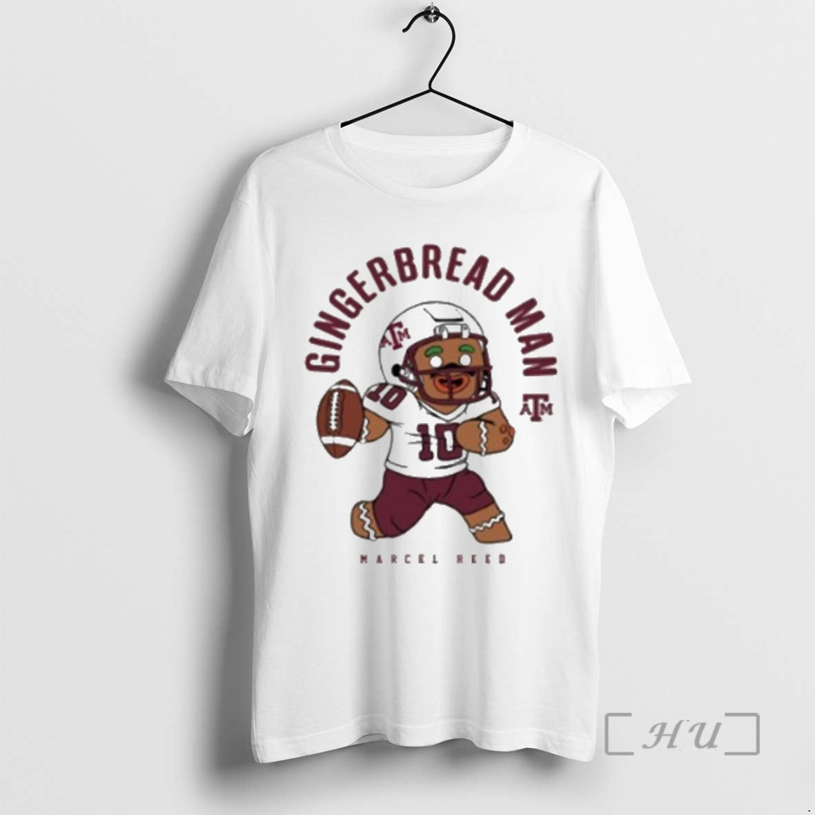 Officials 2026 Gingerbread Man Marcel Reed Texas Am Ncaa Football T-Shirts, Hoodie, Sweatshirt | PopFlextees.com