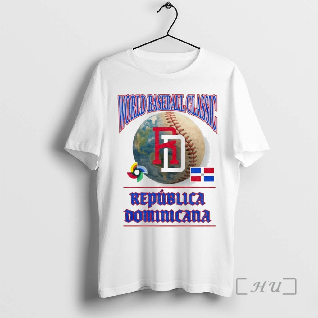 Officials 2026 World Baseball Classic Dominican Republic Logo Circle T-Shirts, Hoodie, Sweatshirt | PopFlextees.com