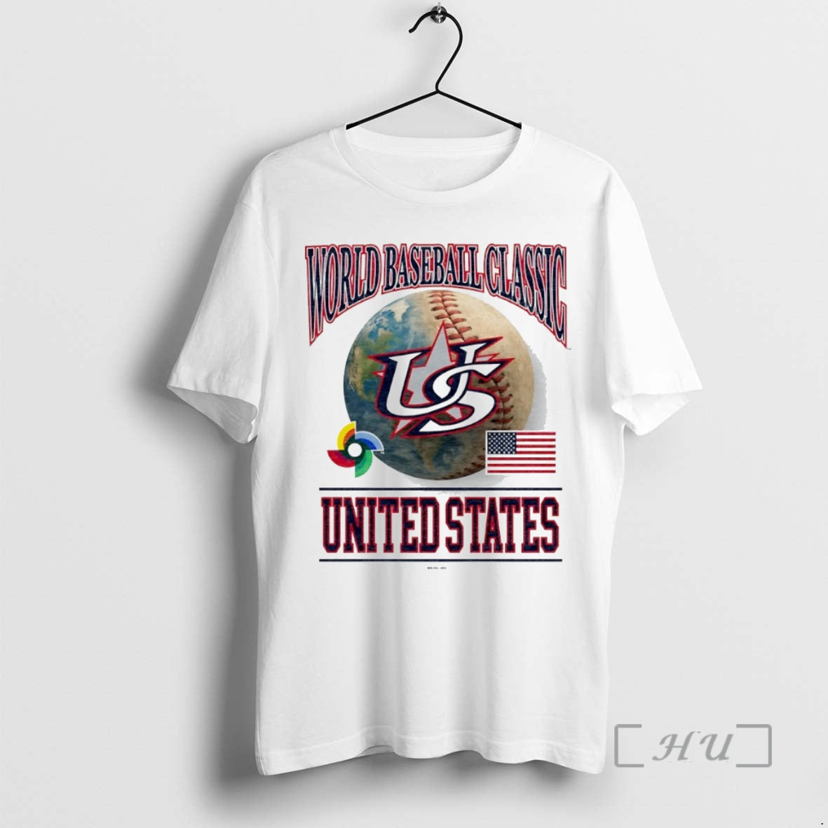 Officials 2026 World Baseball Classic United States Logo Circle T-Shirts, Hoodie, Sweatshirt | PopFlextees.com
